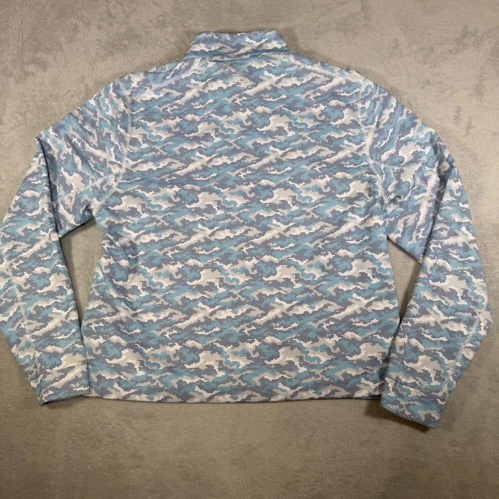 Cutter & Buck Mens DryTec 50+ UPF Quarter Zip Pullover Scottsdale‎ Silverado L